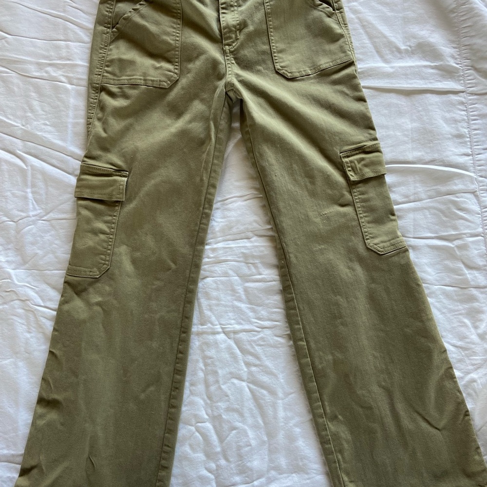 Sneak Peek Women's Tan Cargo Jeans